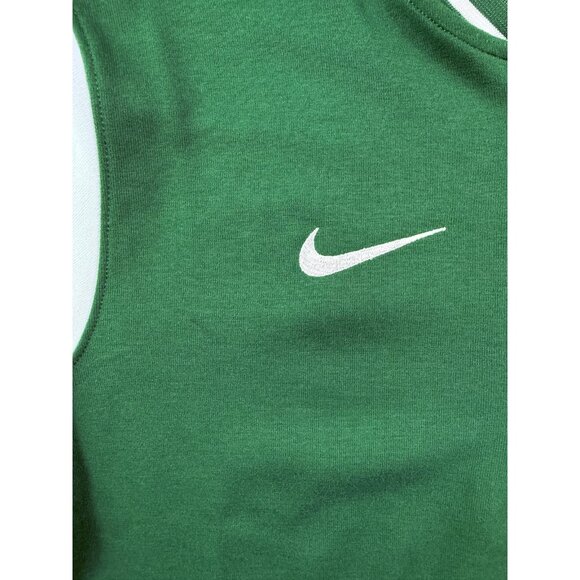 Nike Dri-FIT Quarter Zip Pullover Mens Medium Green White Long Sleeve FJ9549-341 - Picture 3 of 13